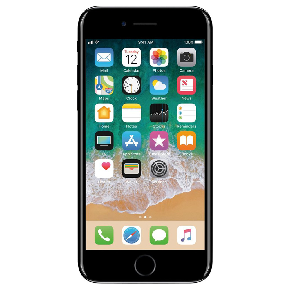 Apple iPhone 7 Jet Black (Front)